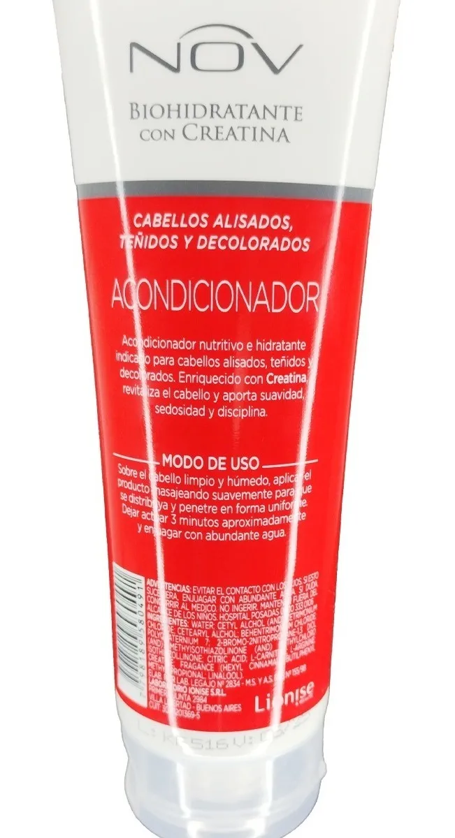 Miniatura 2 de Acondicionador biohidratante 240ml NOV
